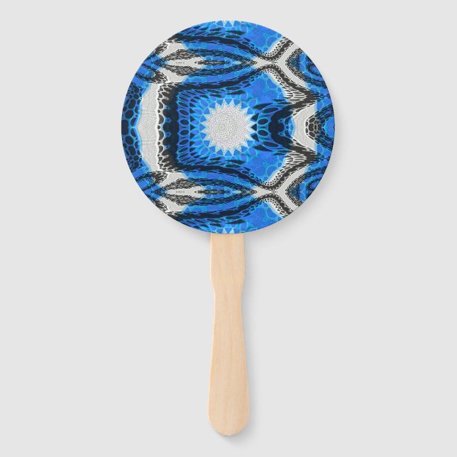 Abanico Azul atómico (Anverso)