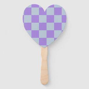 Abanico Azul y lavanda suaves y bajo control