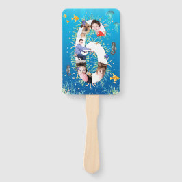 Abanico Bajo el mar Gran Collage de fotos de Cumpleaños