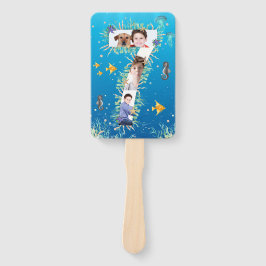 Abanico Bajo el mar Gran Collage de fotos de Cumpleaños