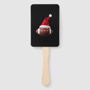 Abanico Balón de Fútbol Americano de Navidad Sombrero de S
