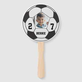 Abanico Balón de fútbol personalizado para jugador de equi