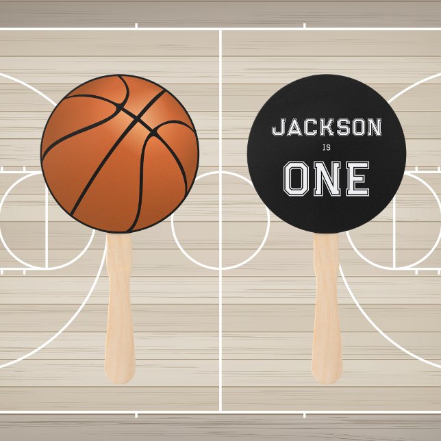 Abanico Baloncesto 1er cumpleaños Decoración única (Subido por el creador)