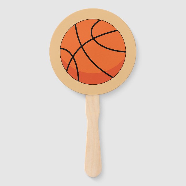 Abanico Baloncesto personalizado (Anverso)