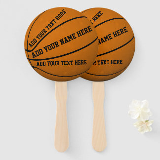 Abanico Baloncesto personalizado