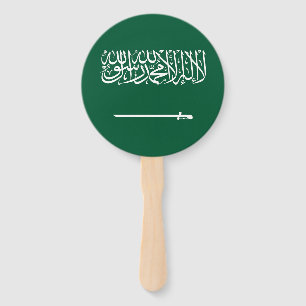 Abanico Bandera de Arabia Saudita