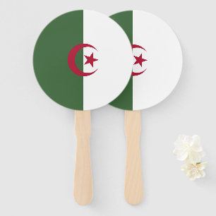 Abanico Bandera de Argelia