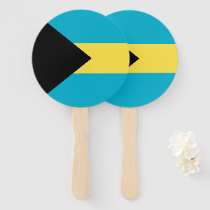 Abanico Bandera de Bahamas