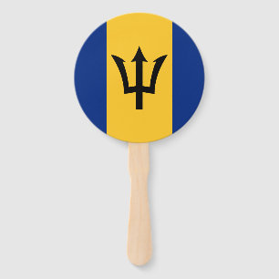 Abanico Bandera de Barbados conjunto de fans