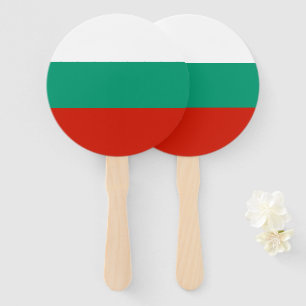 Abanico Bandera de Bulgaria
