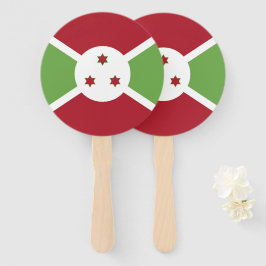 Abanico Bandera de Burundi