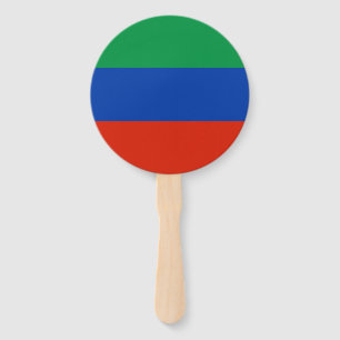Abanico Bandera de Daguestán