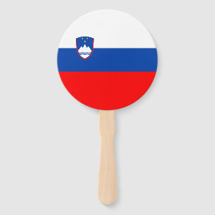 Abanico Bandera de Eslovenia