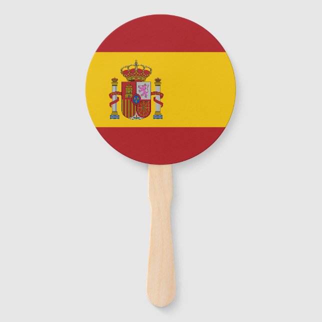 Abanico Bandera de España (Anverso)