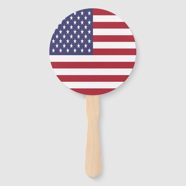 Abanico Bandera de Estados Unidos (Anverso)