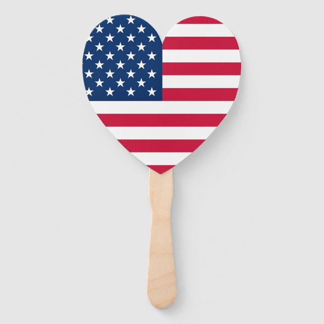 Abanico Bandera de Estados Unidos - Estados Unidos de Amér (Anverso)