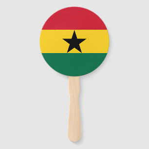 Abanico Bandera de Ghana