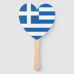 Abanico Bandera de Grecia