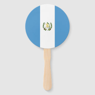 Abanico Bandera de Guatemala