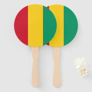 Abanico Bandera de Guinea