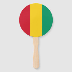 Abanico Bandera de Guinea