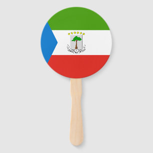 Abanico Bandera de Guinea Ecuatorial