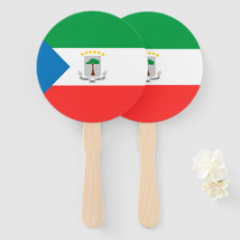 Abanico Bandera de Guinea Ecuatorial