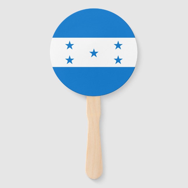 Abanico Bandera de Honduras (Anverso)