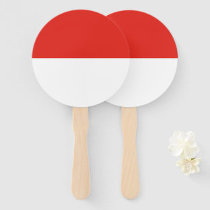Abanico Bandera de Indonesia