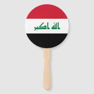 Abanico Bandera de Irak