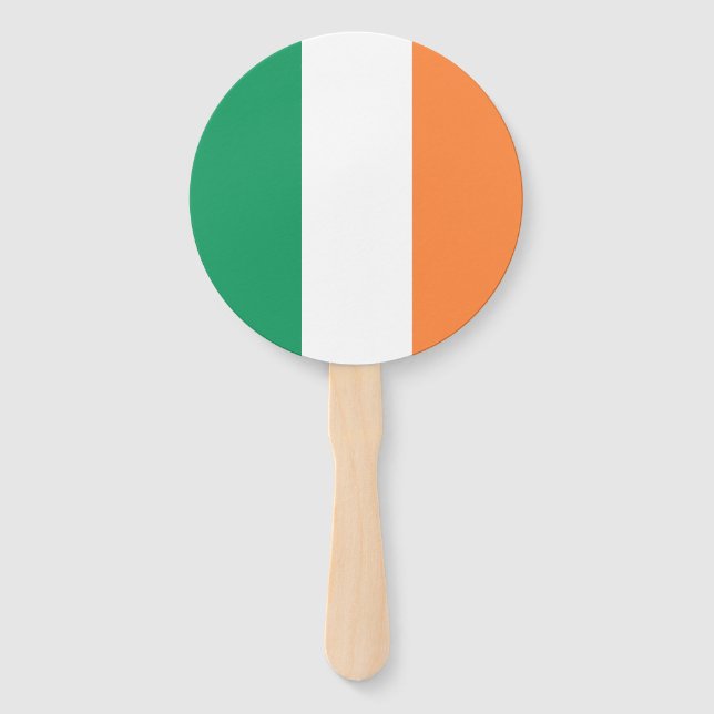Abanico Bandera de Irlanda (Anverso)