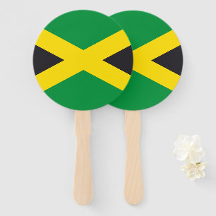 Abanico Bandera de Jamaica