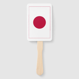 Abanico Bandera de Japón: Hinomaru, Nisshōki, Sol Naciente