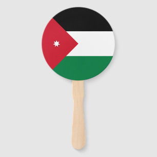 Abanico Bandera de Jordania