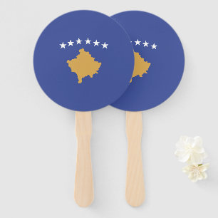 Abanico Bandera de Kosovo