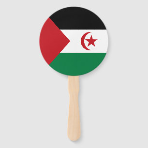 Abanico Bandera de la República Árabe Saharaui Democrática