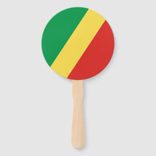 Abanico Bandera de la República del Congo