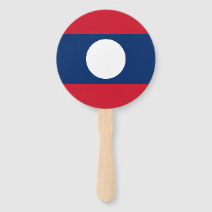 Abanico Bandera de Laos