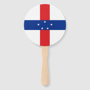 Abanico Bandera de las Antillas Neerlandesas