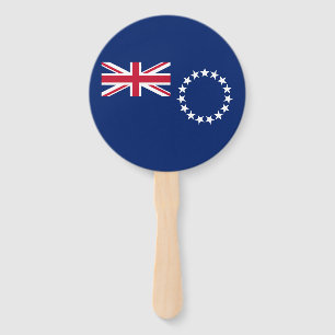 Abanico Bandera de las Islas Cook
