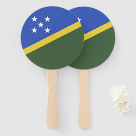 Abanico Bandera de las Islas Salomón