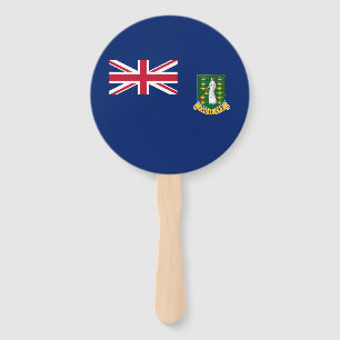 Abanico Bandera de las Islas Vírgenes Británicas