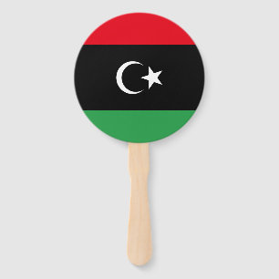 Abanico Bandera de Libia