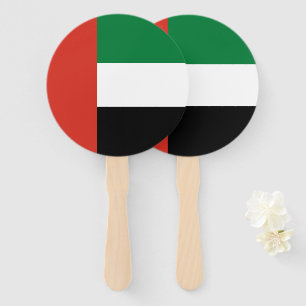 Abanico Bandera de los Emiratos Árabes Unidos
