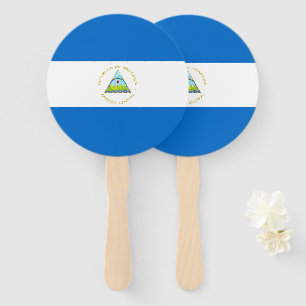 Abanico Bandera de Nicaragua