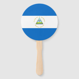 Abanico Bandera de Nicaragua