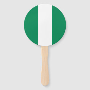 Abanico Bandera de Nigeria