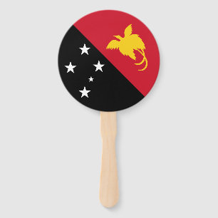 Abanico Bandera de Papua Nueva Guinea