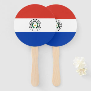 Abanico Bandera de Paraguay