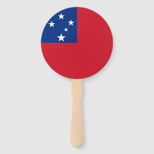 Abanico Bandera de Samoa